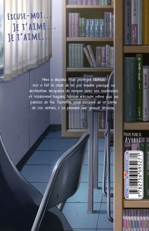 Verso de l'album Love X Dilemma Volume 8