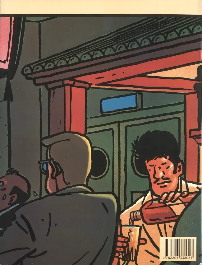 Verso de l'album Luc Leroi Tome 4 Le nain jaune