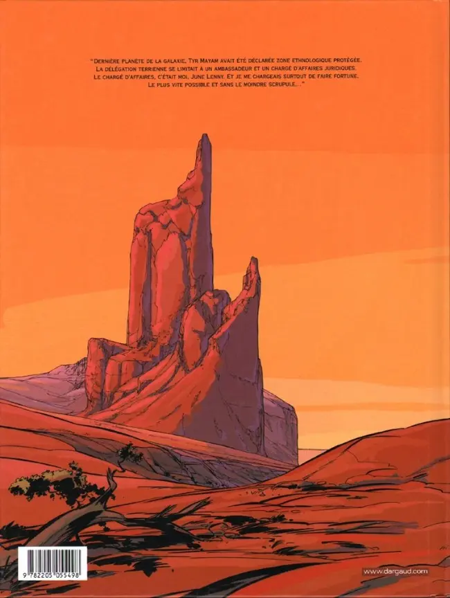 Verso de l'album Mayam Tome 2 Les larmes du désert