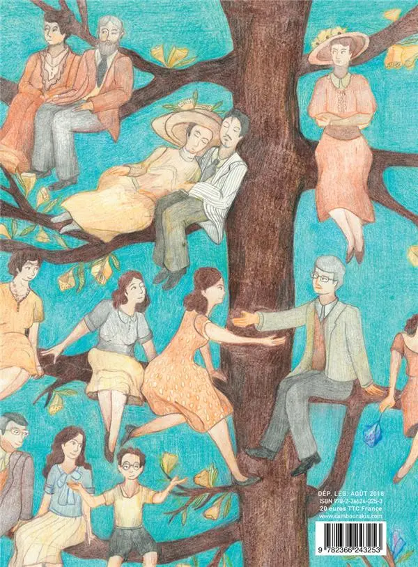Verso de l'album L'arbre de mon père Tome 1 Mémoires d'une famille grecque en Égypte (1918-1955)