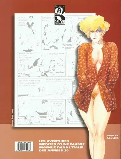 Verso de l'album Mona Street Tome 4 Mona l'Ingénue