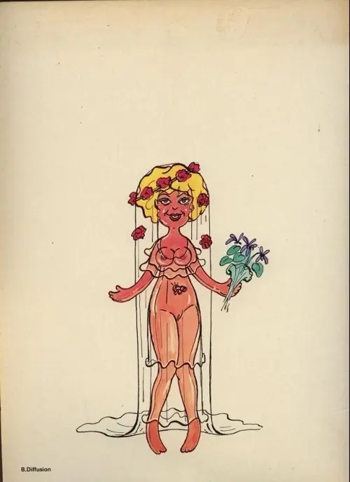 Verso de l'album Pour 2 sous de violettes Pour 2 sous de violettes...