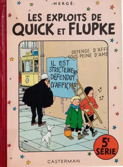 Couverture de l'album Quick et Flupke - Gamins de Bruxelles 5e série