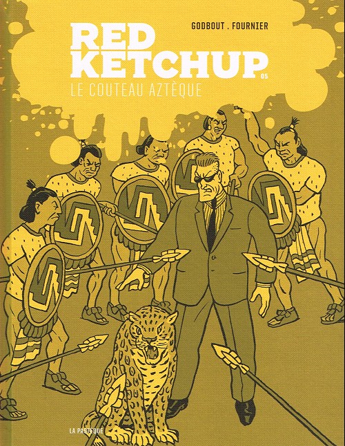 Couverture de l'album Red Ketchup Tome 5 Le couteau aztèque