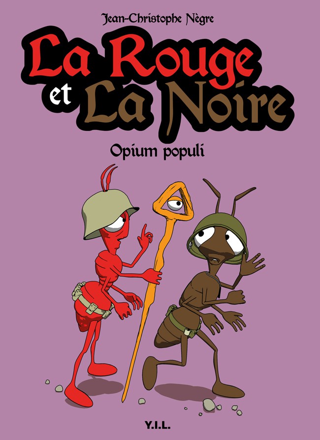 Couverture de l'album La Rouge et la Noire Tome 2 Opium Populi