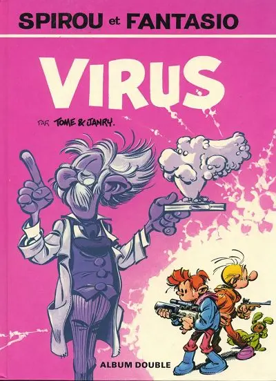 Couverture de l'album Spirou et Fantasio Virus - Aventure en Australie
