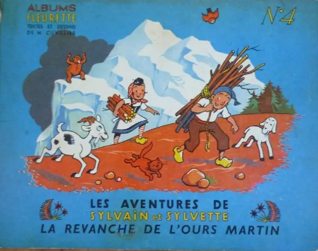 Couverture de l'album Sylvain et Sylvette Tome 4 La revanche de l'ours Martin