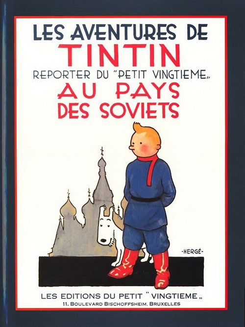 Couverture de l'album Tintin Tome 1 Tintin au pays des Soviets