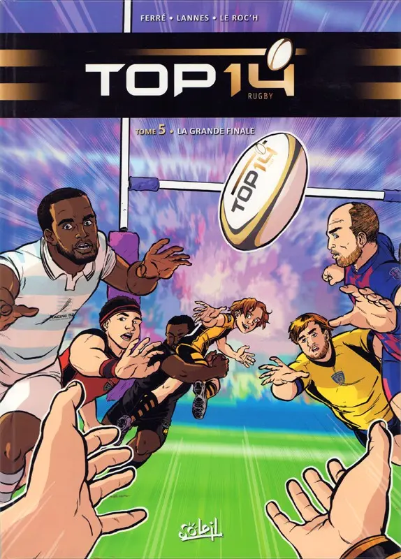 Couverture de l'album Top 14 Tome 5 La grande finale