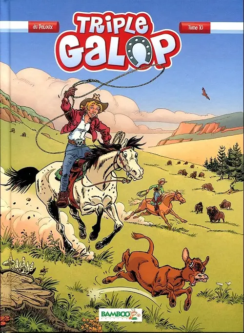 Couverture de l'album Triple galop Tome 10