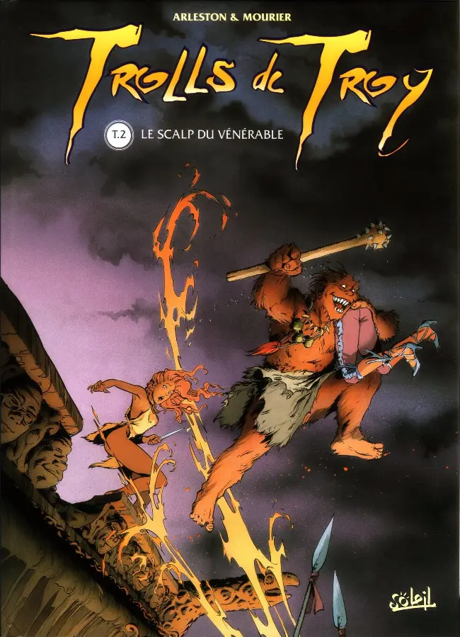 Couverture de l'album Trolls de Troy Tome 2 Le scalp du vénérable