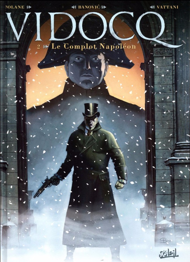 Couverture de l'album Vidocq Tome 2 Le complot Napoléon