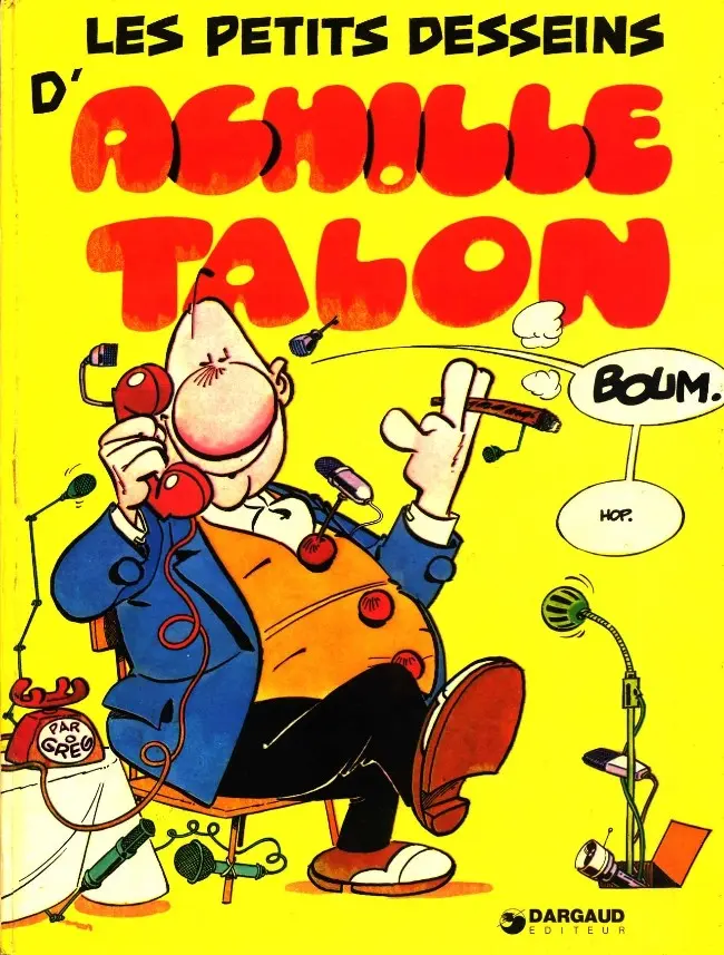 Couverture de l'album Achille Talon Tome 9 Les petits desseins d'Achille Talon