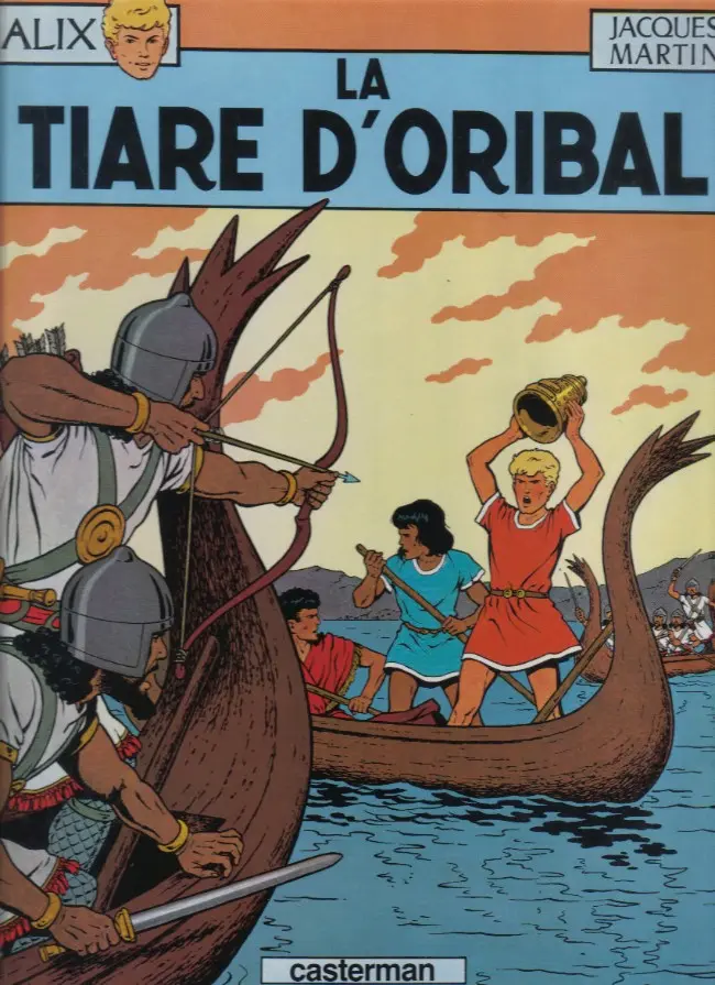 Couverture de l'album Alix Tome 4 La tiare d'Oribal