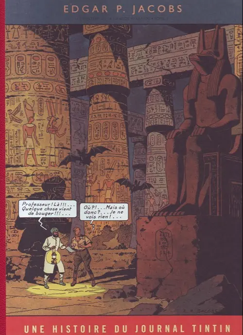 Couverture de l'album Blake et Mortimer Tome 5 Le Mystère de la Grande Pyramide - Tome 2