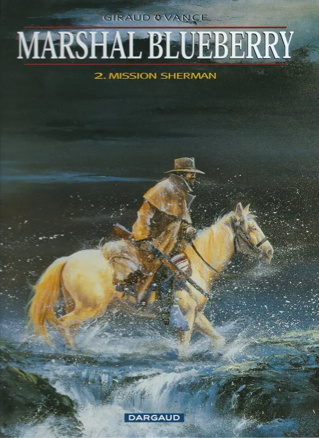 Couverture de l'album Marshal Blueberry Tome 2 Mission Sherman