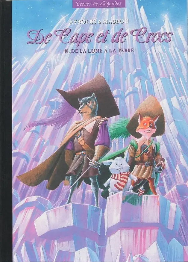 Couverture de l'album De Cape et de Crocs Tome 10 De la Lune à la Terre