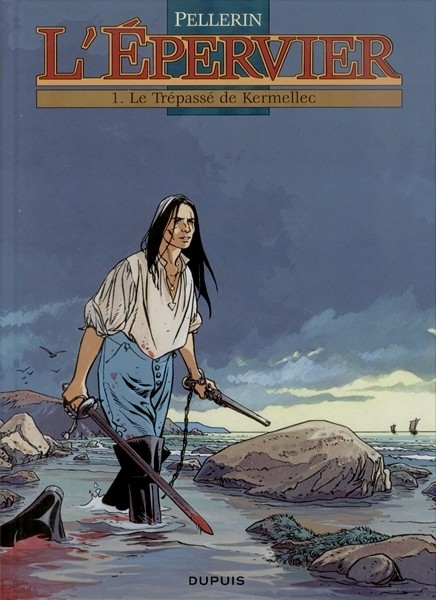 Couverture de l'album L'Épervier Tome 1 Le Trépassé de Kermellec