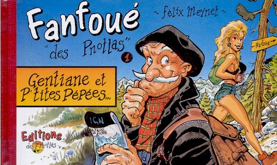 Couverture de l'album Les aventures de Fanfoué des Pnottas Tome 1 Gentiane et p'tites pépées