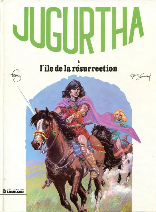 Couverture de l'album Jugurtha Tome 4 L'île de la Résurrection