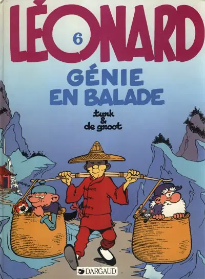 Couverture de l'album Léonard Tome 6 Génie en balade