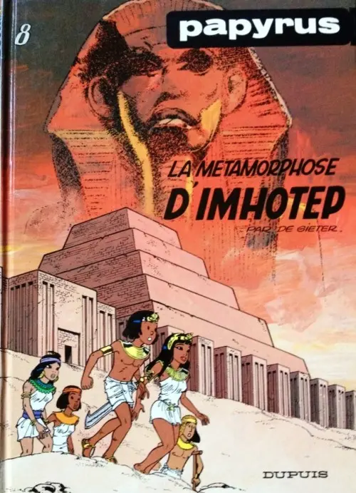 Couverture de l'album Papyrus Tome 8 La métamorphose d'Imhotep