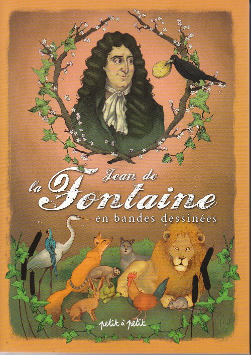 Couverture de l'album Poèmes en bandes dessinées Jean de La Fontaine en bandes dessinées