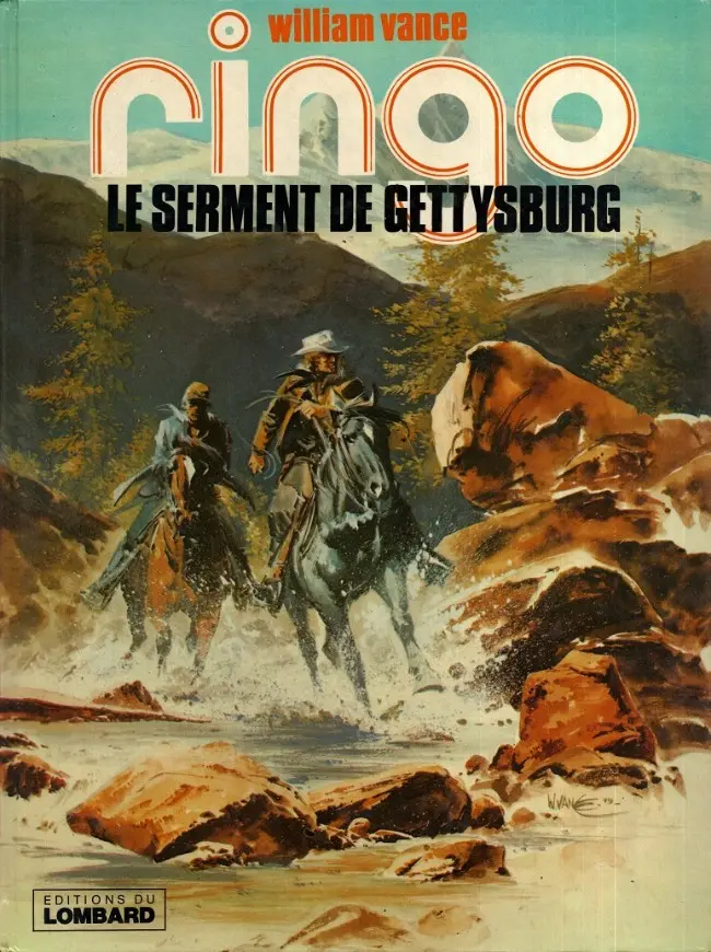 Couverture de l'album Ringo Tome 2 Le serment de Gettysburg