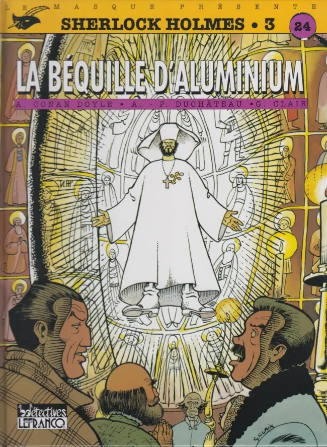 Couverture de l'album Sherlock Holmes Tome 3 La béquille d'aluminium