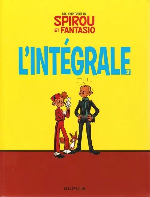 Couverture de l'album Spirou et Fantasio L'Intégrale 2