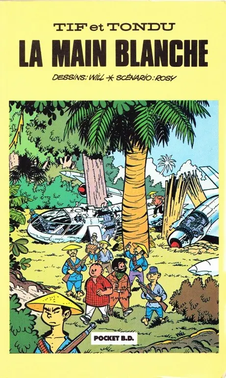 Couverture de l'album Tif et Tondu Tome 4 La main blanche
