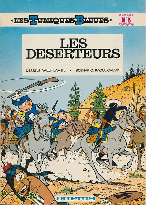 Couverture de l'album Les Tuniques Bleues Tome 5 Les déserteurs