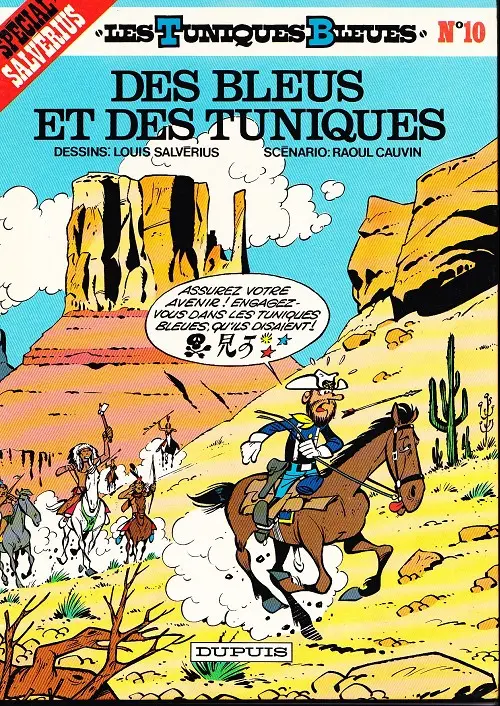 Couverture de l'album Les Tuniques Bleues Tome 10 Des bleus et des tuniques