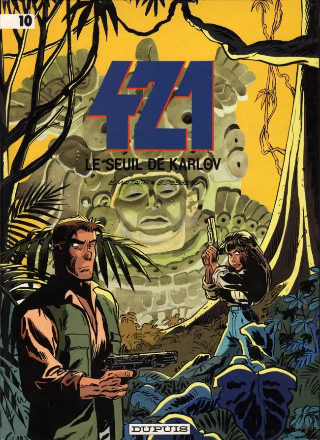 Couverture de l'album 421 Tome 10 Le seuil de Karlov