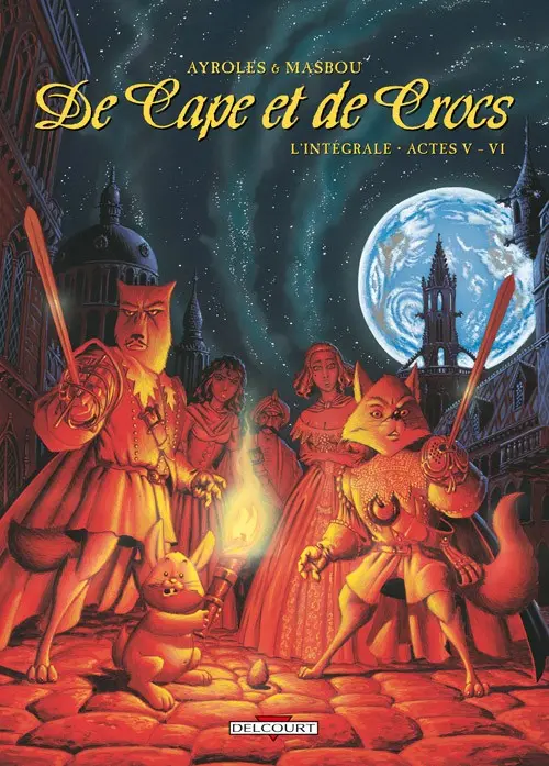 Couverture de l'album De Cape et de Crocs L'Intégrale Actes V - VI