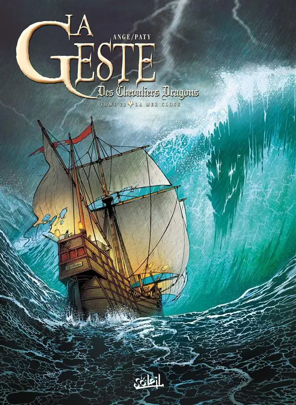 Couverture de l'album La Geste des Chevaliers Dragons Tome 23 La Mer Close
