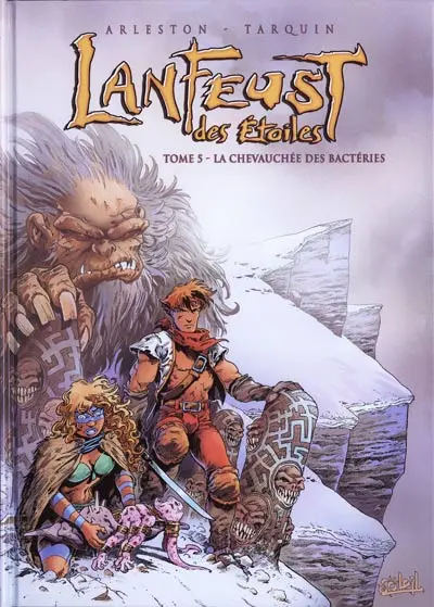 Couverture de l'album Lanfeust des Étoiles La chevauchée des bactéries / Le râle du flibustier