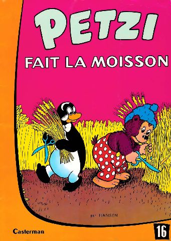 Couverture de l'album Petzi Tome 16 Petzi fait la moisson