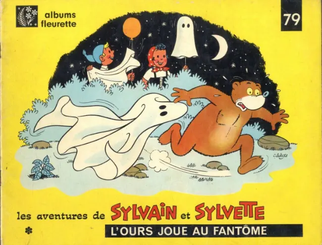Couverture de l'album Sylvain et Sylvette Tome 79 L'ours joue au fantôme