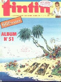 Couverture de l'album Tintin N° 51