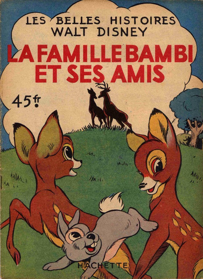 Couverture de l'album Les Belles histoires Walt Disney Tome 11 La famille Bambi et ses amis