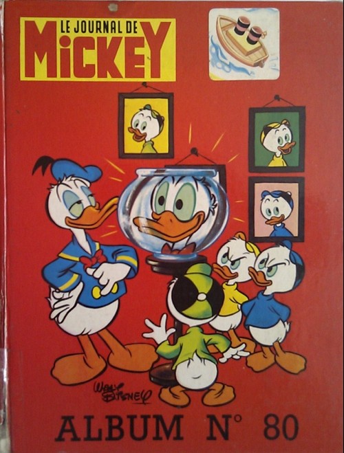 Couverture de l'album Le Journal de Mickey Album N° 80