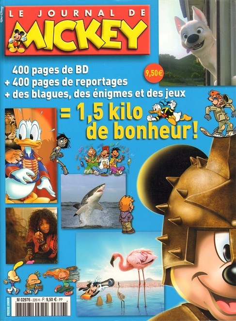 Couverture de l'album Le Journal de Mickey Album N° 226