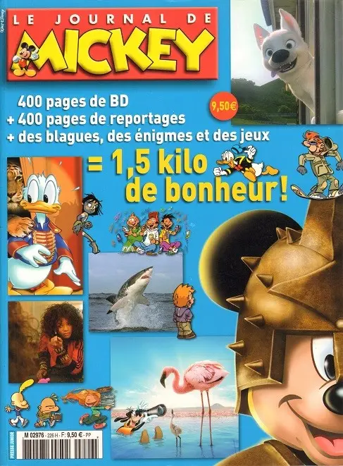 Couverture de l'album Le Journal de Mickey Album N° 226