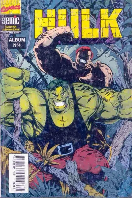 Couverture de l'album Hulk Album N° 4