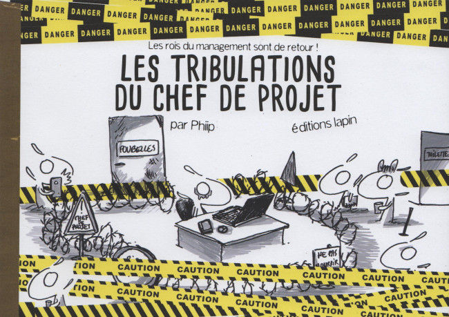 Couverture de l'album Les Lapins de bureau Tome 7 Les Tribulations du chef de bureau