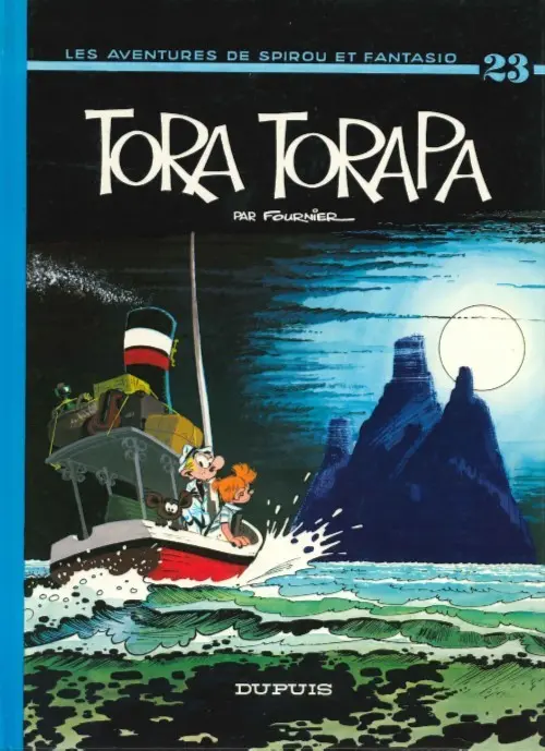 Couverture de l'album Spirou et Fantasio Tome 23 Tora Torapa