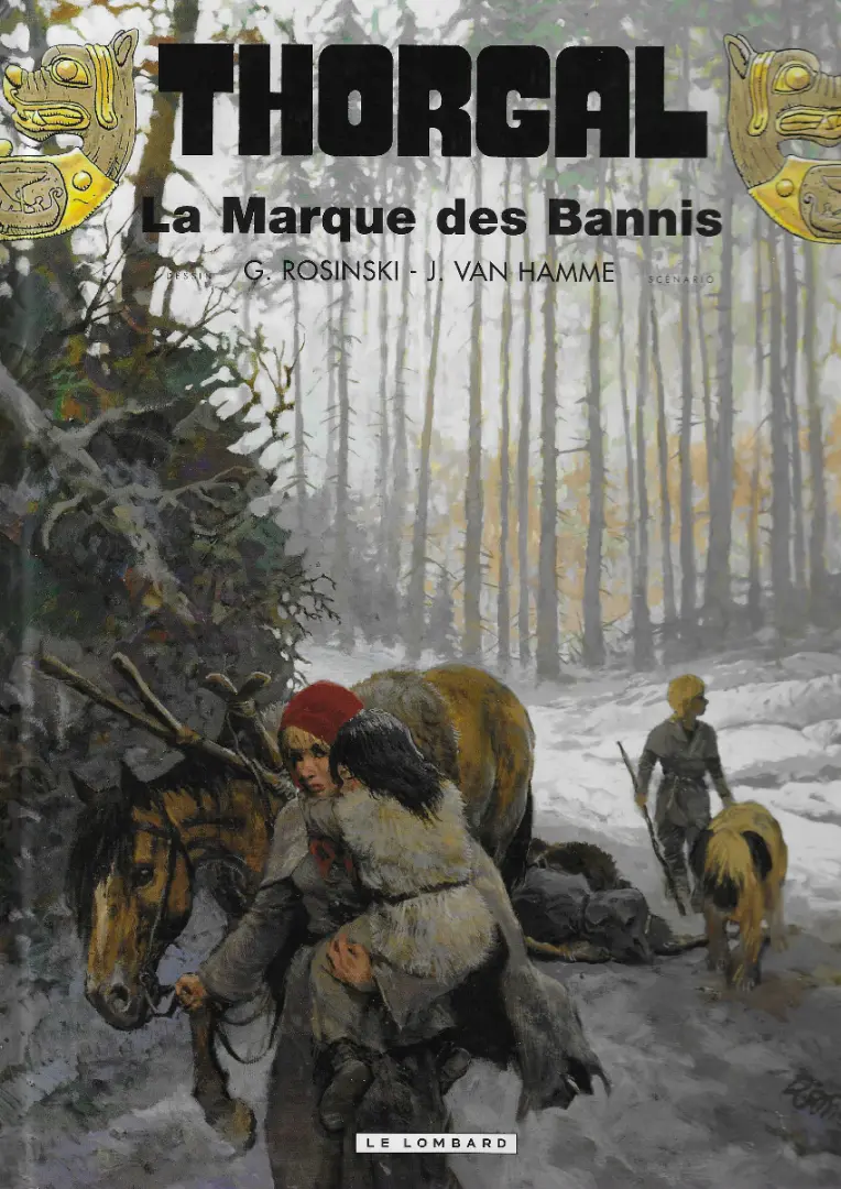 Couverture de l'album Thorgal Tome 20 La Marque des Bannis