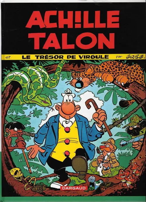 Couverture de l'album Achille Talon Tome 16 Achille talon et le trésor de virgule