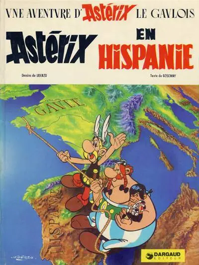 Couverture de l'album Astérix Tome 14 Astérix en Hispanie